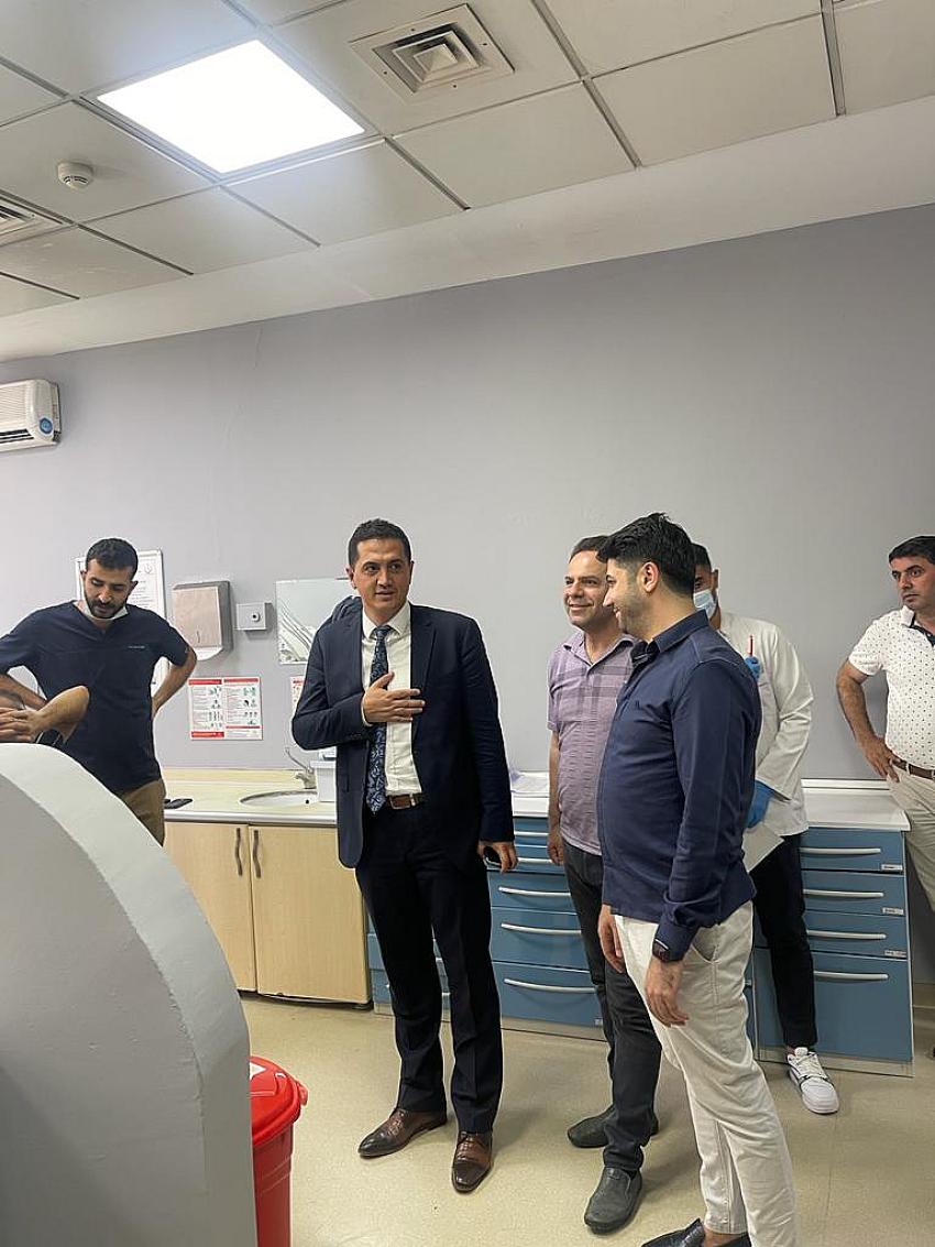 Müdür Canpolat, yetkililerinden brifing aldı