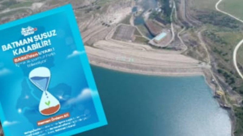 BATMAN’DA İÇME SUYU KRİZİ KAPIDA