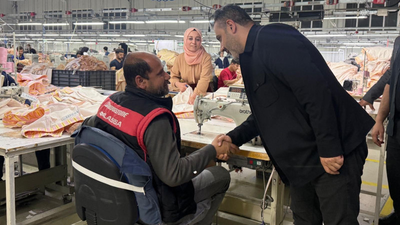 BAŞKAN ÇETİN: “ALIN TERİ, MİLLİ GÜCÜMÜZ VE BİRLİĞİMİZİN TEMİNATIDIR”