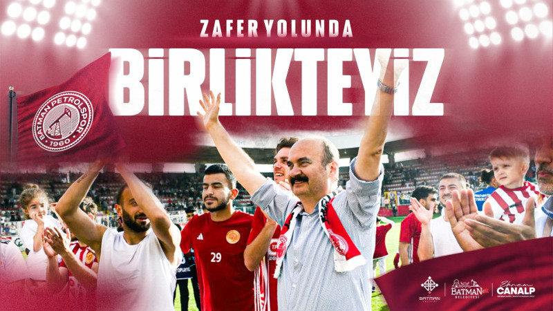 VALİ CANALP; “BİRLİK OLDUK, İNANDIK, BAŞARDIK!”