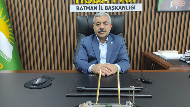Şahin, “Vatandaşlar HÜDA PAR’ı barışın adresi olarak görüyor”
