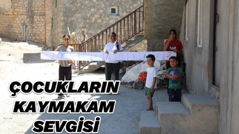 KÖY ÇOCUKLARINDAN ANLAMLI JEST