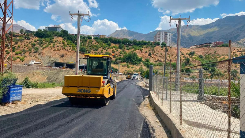 SASON KÖY YOLLARINA ASFALT